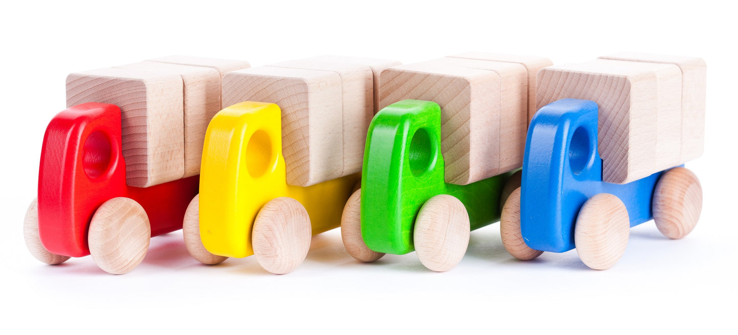 BAJO toy lorry with blocks.